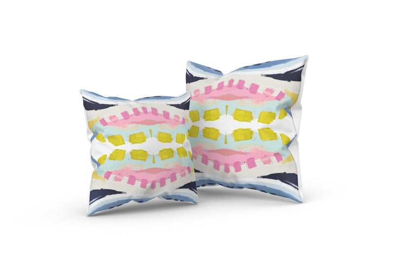 Oxford Pink Yellow Submarine Pillow