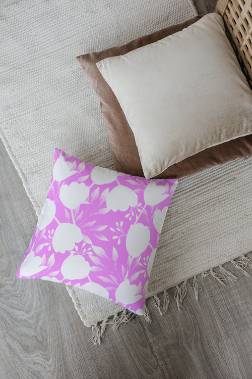 Oxford Pink Tulip Pillow in Pink