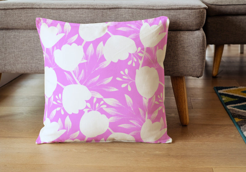 Oxford Pink Tulip Pillow in Pink