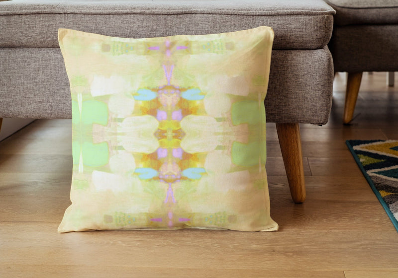 Oxford Pink Jewel Pillow in Yellow