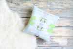 Oxford Pink Jewel Pillow in Blue