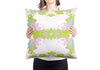 Oxford Pink Champagne Garden Pillow in Pink