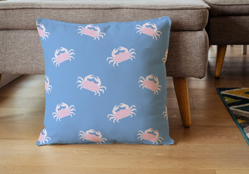 Oxford Pink Kids Crab Pillow