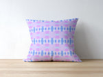 Oxford Pink Purple Spring Pillow