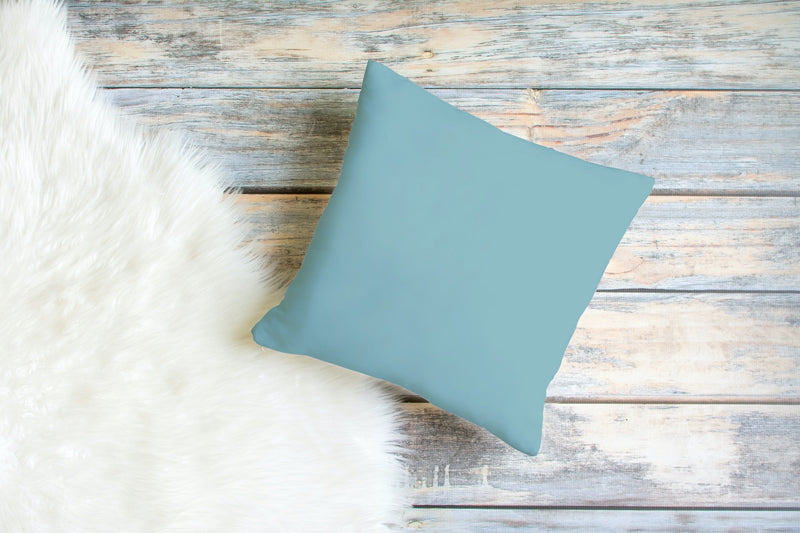 Ocean City Blue Pillow