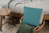 Gone Fishing Green Pillow