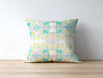 Teal Candy Pillow