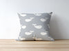 Gray Whale Pillow