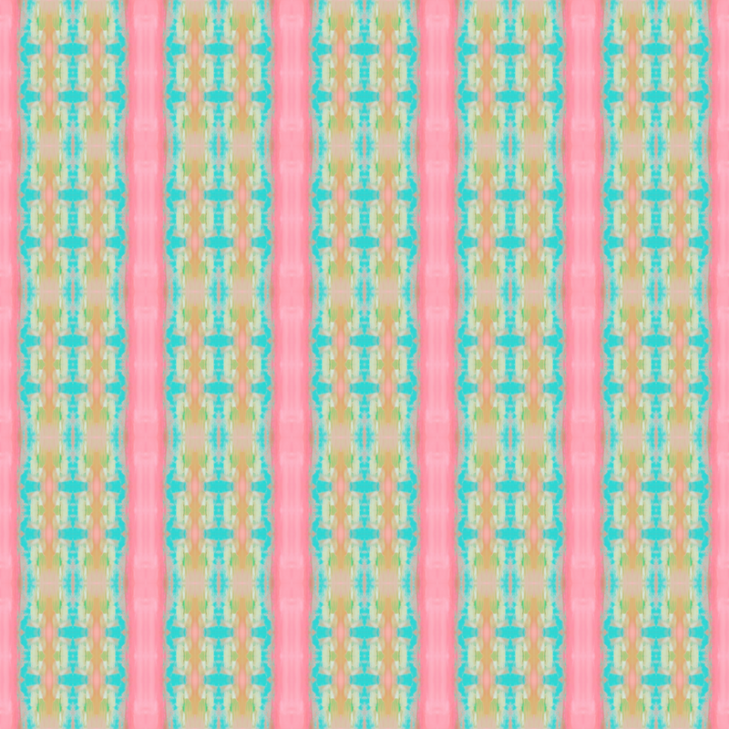 Ryan Pink and Turquoise Bedding